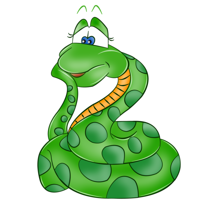 Cartoon wikiclipart . Snake clipart birthday