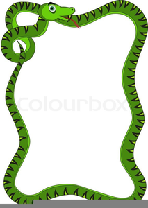 Snake clipart border. Free images at clker