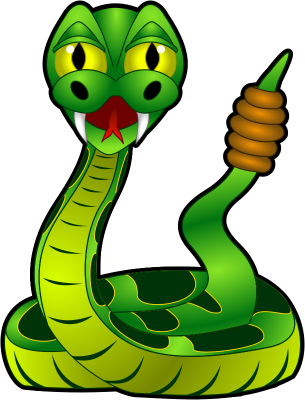 clipart snake comic