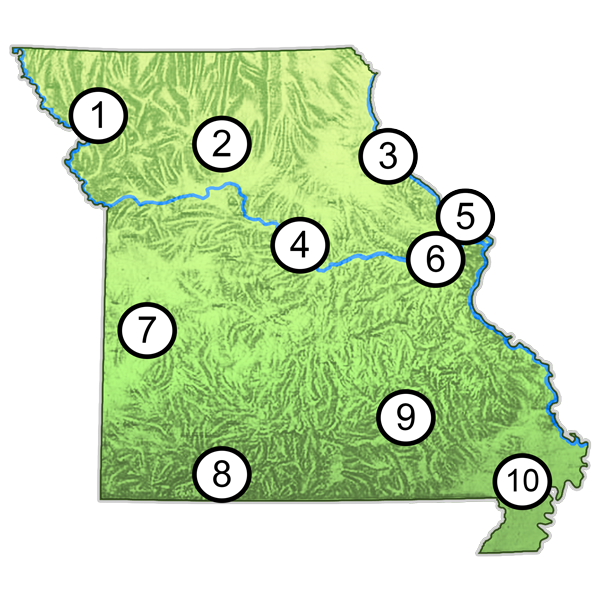 map of conservation areas in missouri        <h3 class=