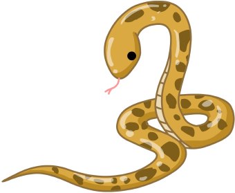 clipart snake gopher snake
