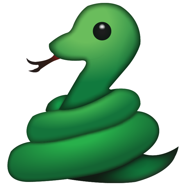 Emoji snake