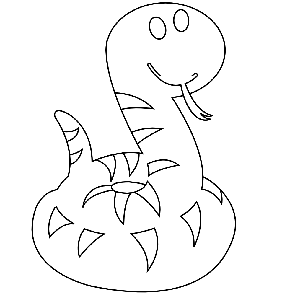 clipart snake illustration