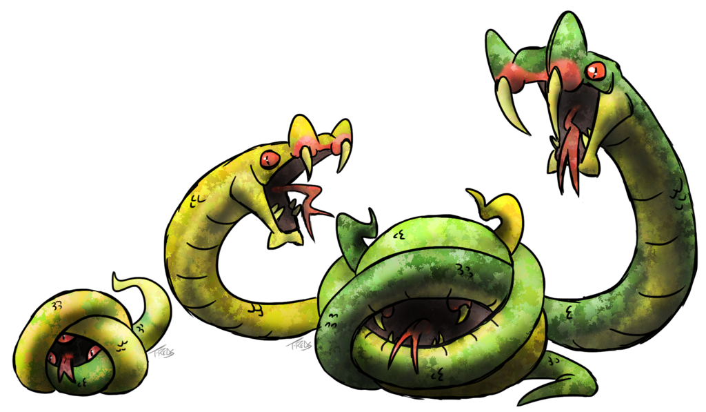 Pit fakemon by t. Clipart snake poison