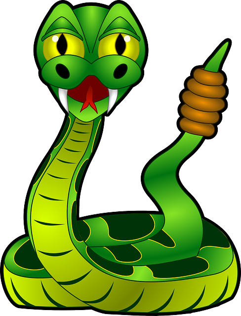 clipart snake serpent