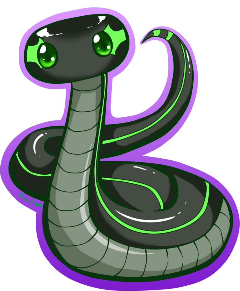 clipart snake shadow