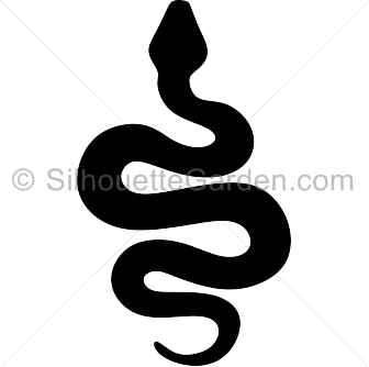 clipart snake shadow