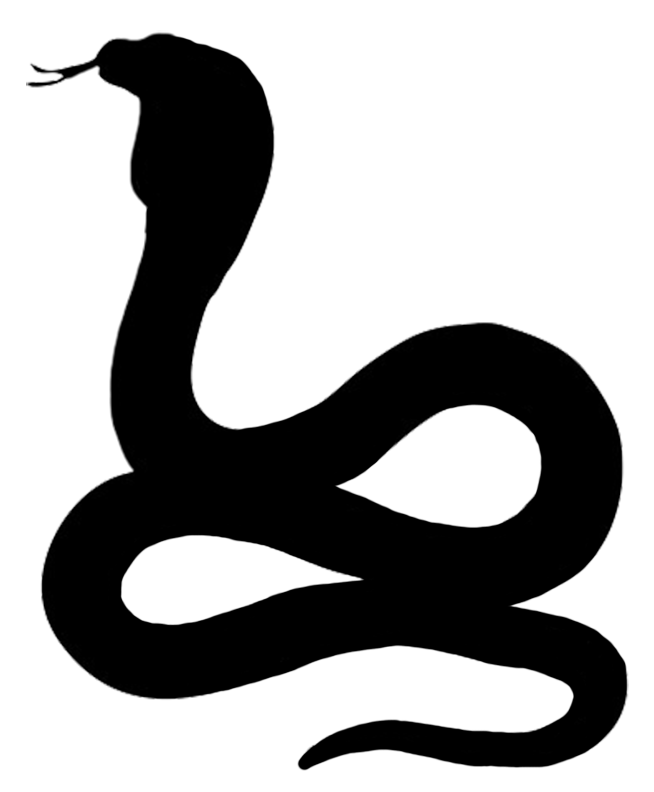 Free cliparts silhouette download. Snake clipart tiger snake