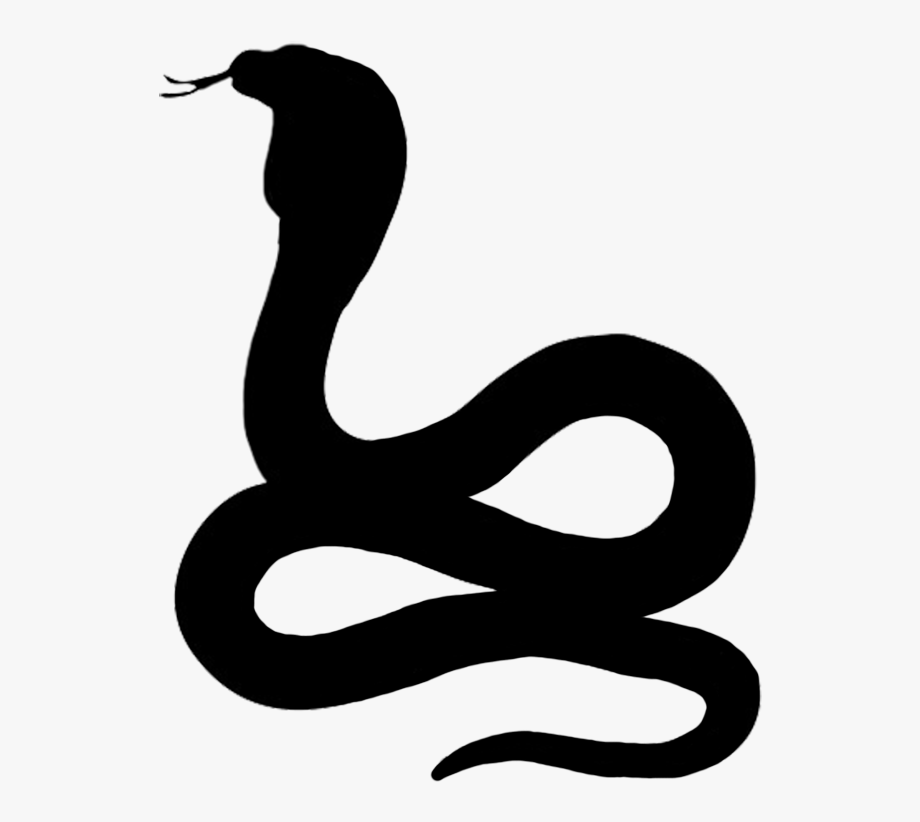 Animal clip art head. Clipart snake silhouette