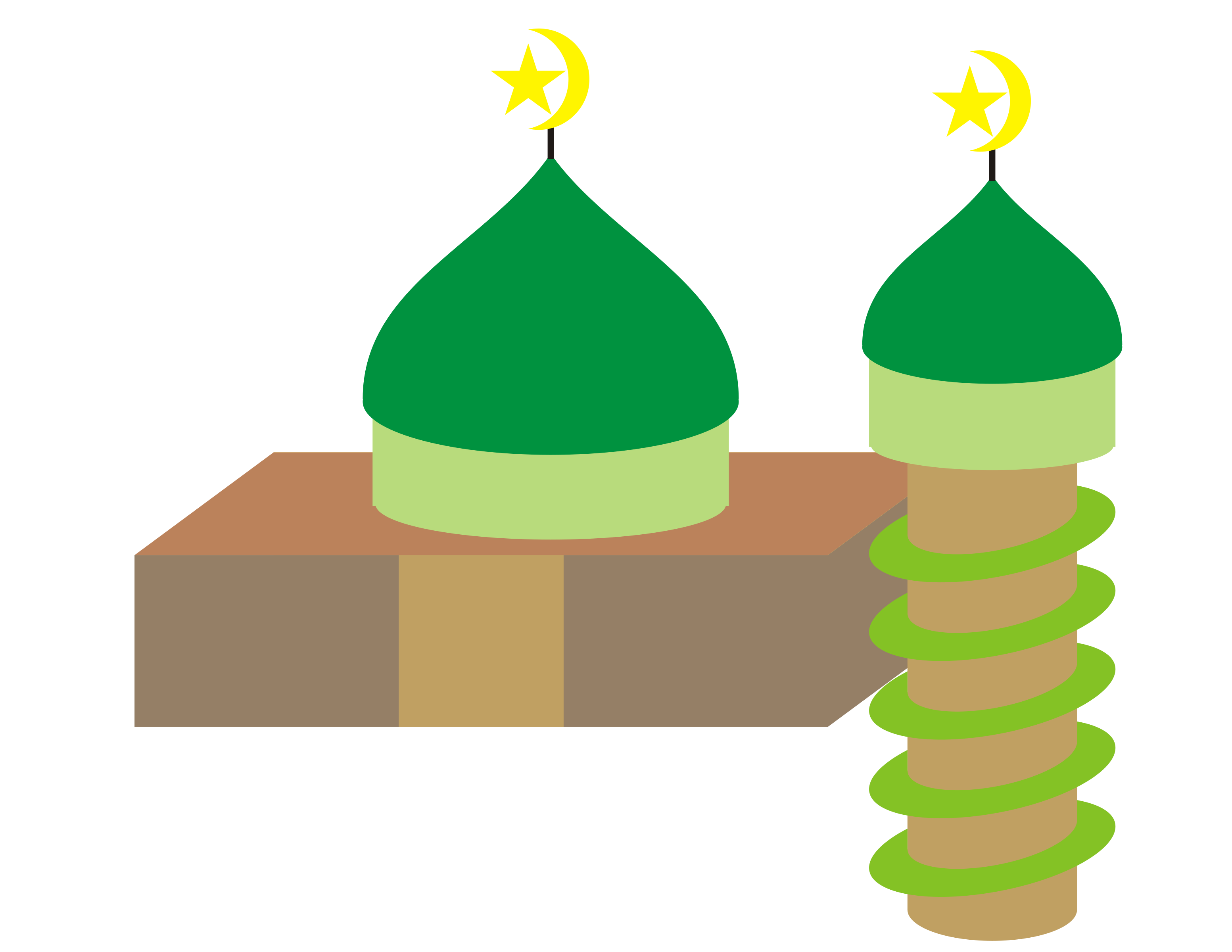 mosque clipart simple