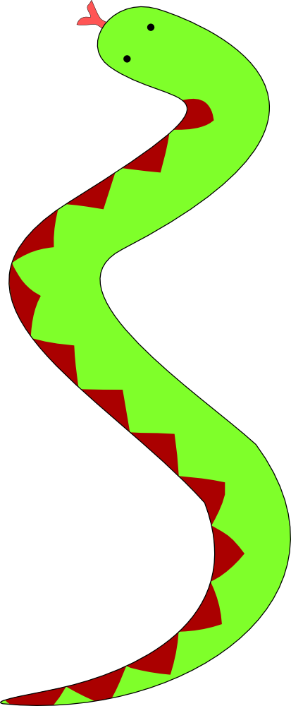 Onlinelabels clip art green. Clipart snake snake ladder