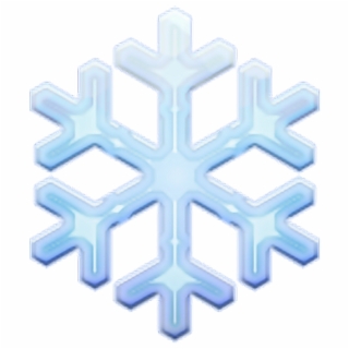 clipart snow emoji