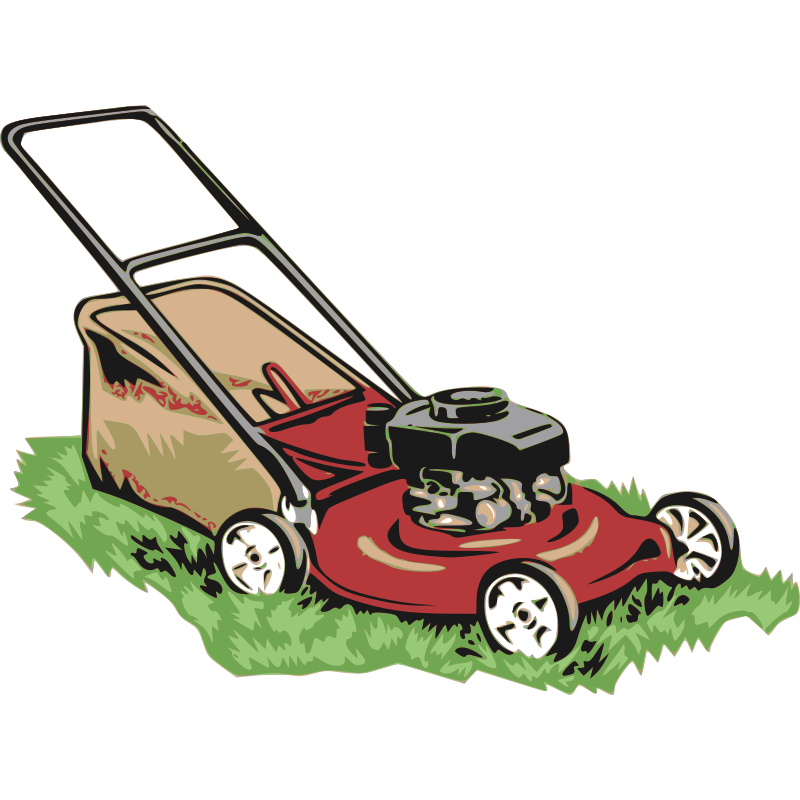lawnmower clipart garden tractor
