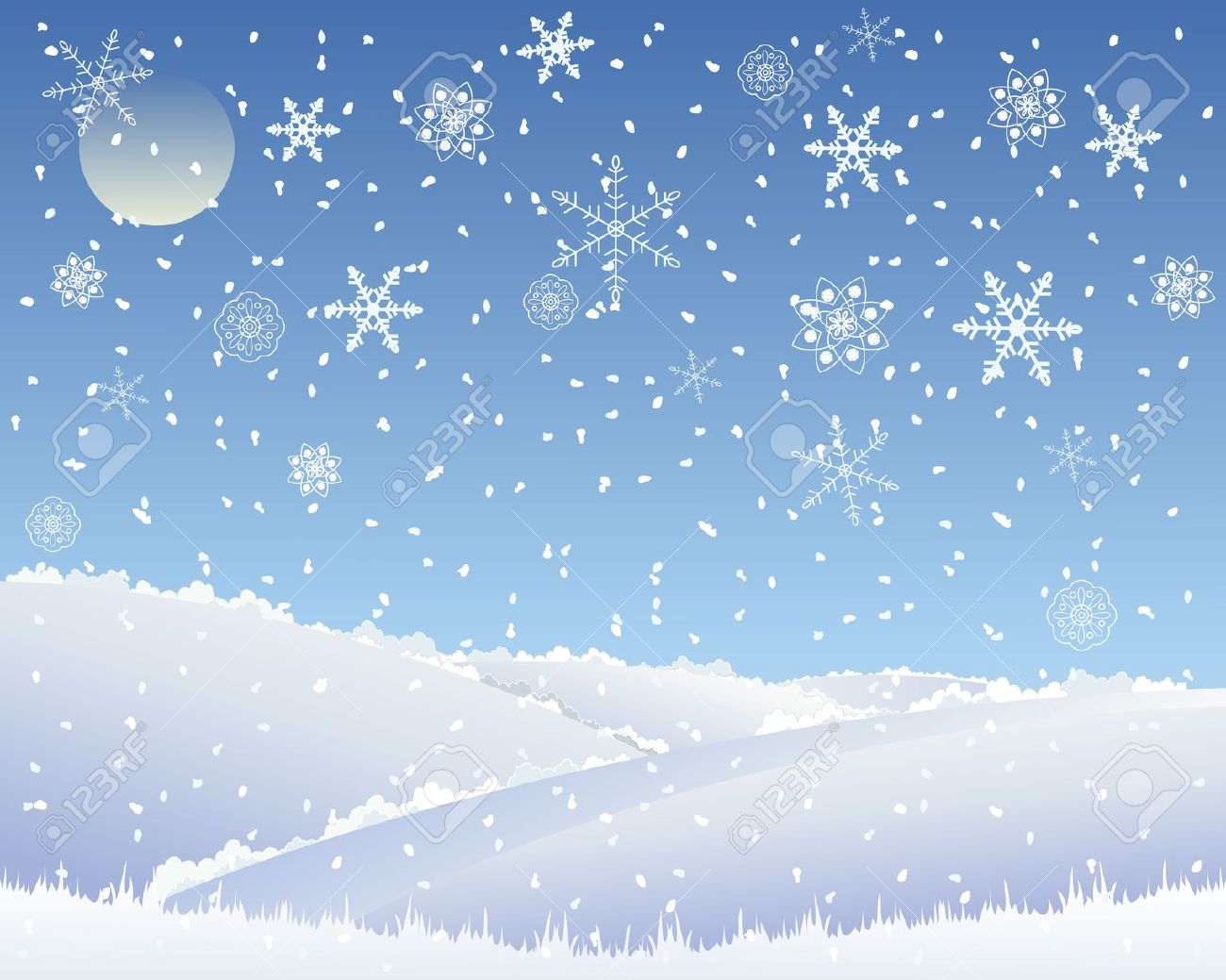 Covered an panda free. Clipart snow illustration
