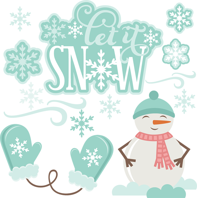 clipart winter word