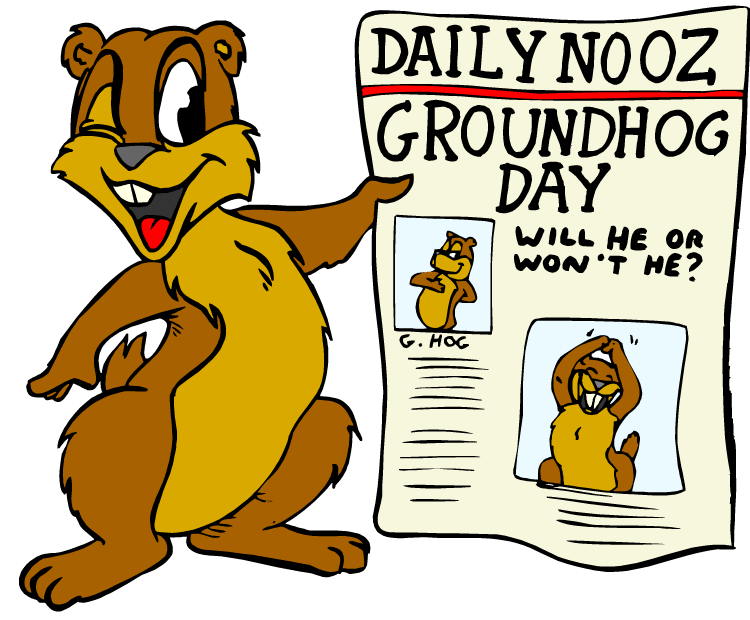 groundhog clipart color