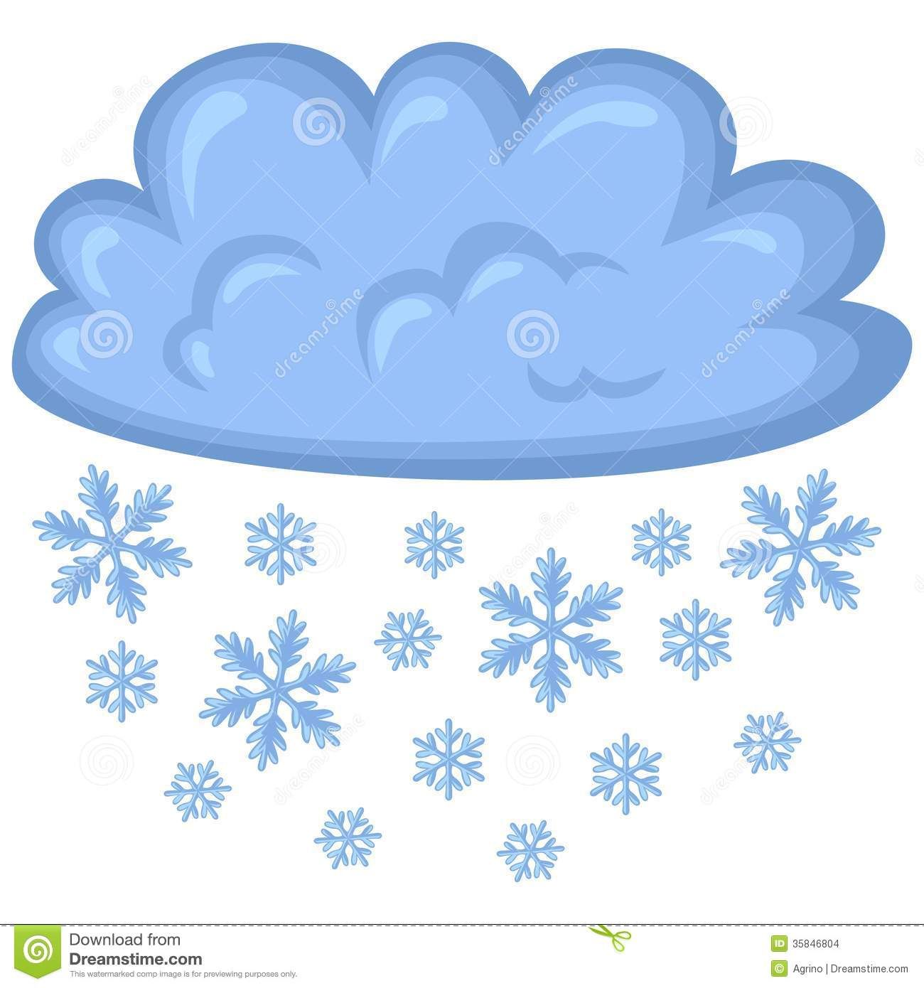 clouds clipart winter