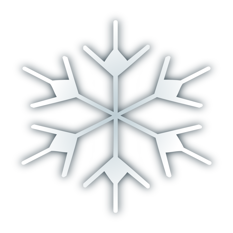 clipart snow symbol
