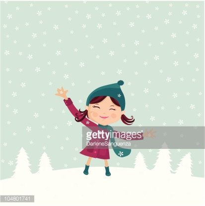 clipart snow time