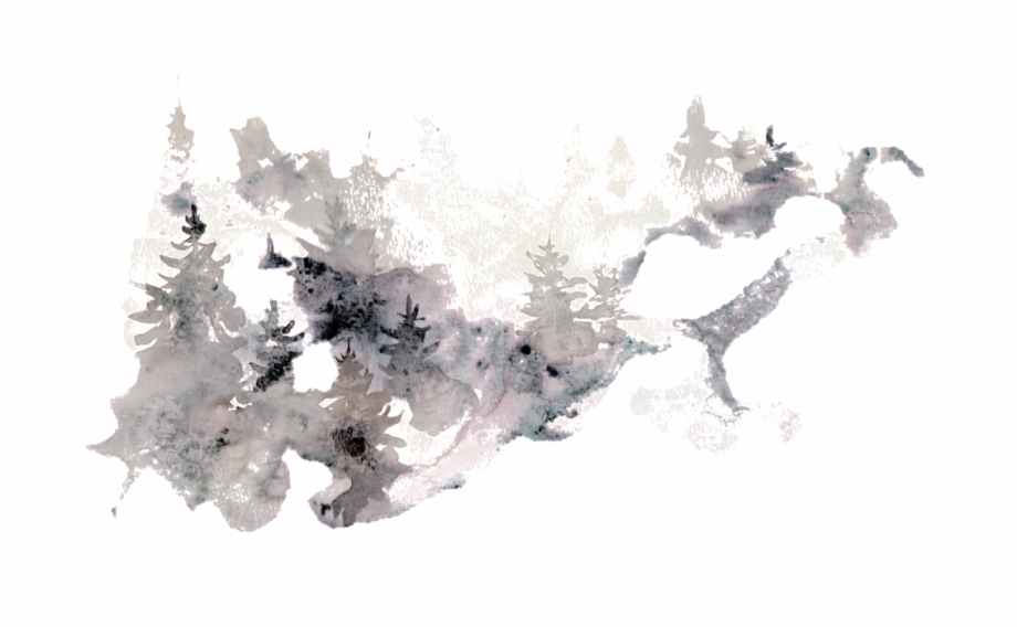 Clipart snow watercolor. Creative abstract painting transparent
