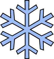 clipart snowflake