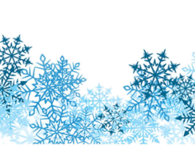 clipart snowflake banner