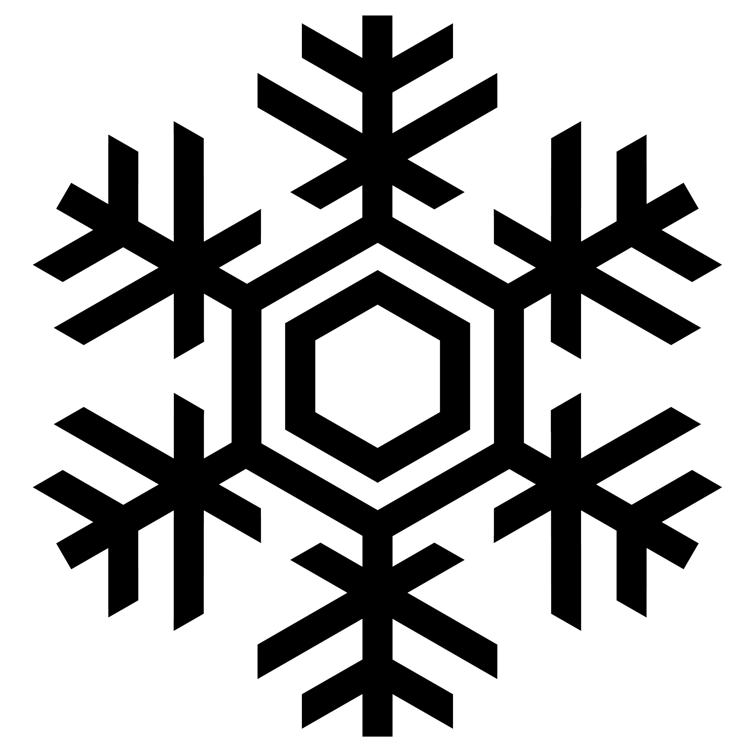 Clipart snowflake black and white. Silhouette google search shapes