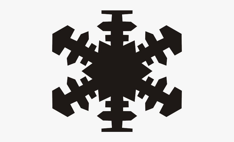 Clipart snowflake bmp. Black cliparts clip art