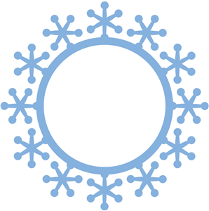 Free cliparts easy download. Clipart snowflake circle