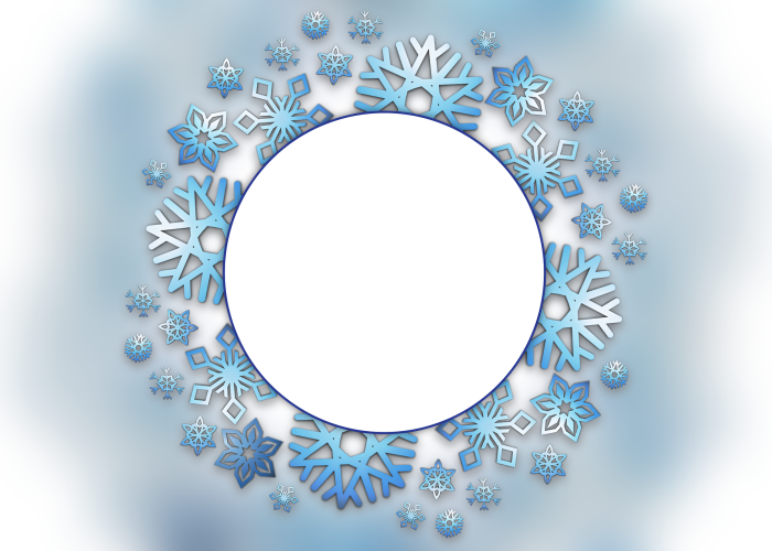 Clipart snowflake circle. Hd color palette ideas