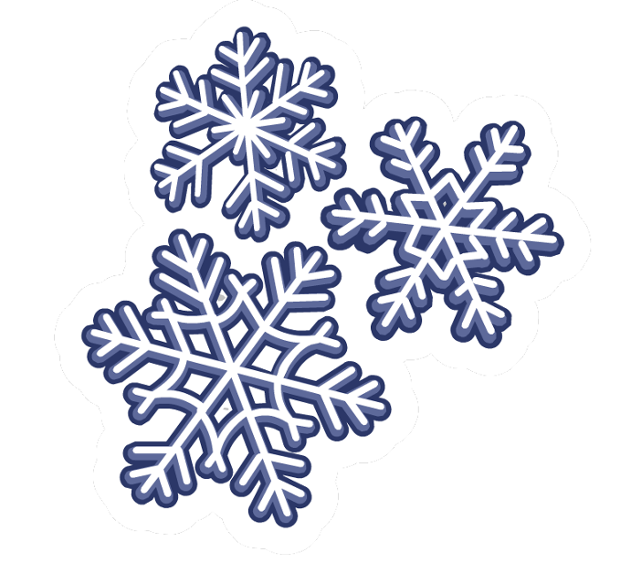 snowflake clipart classy