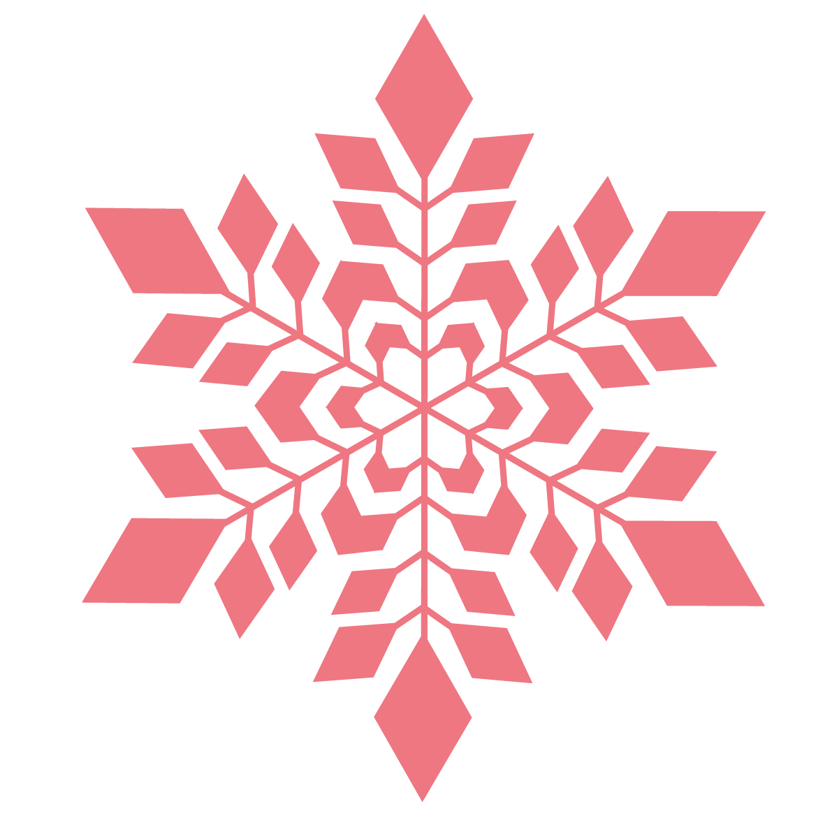  collection of png. Snowflake clipart red