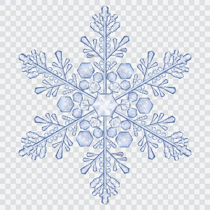 clipart snowflake crystal