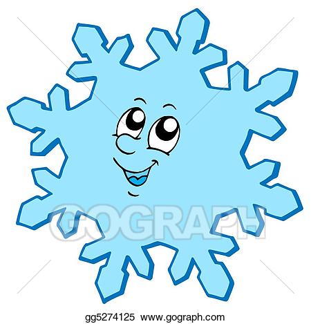 Clipart snowflake cute. Drawing gg gograph 