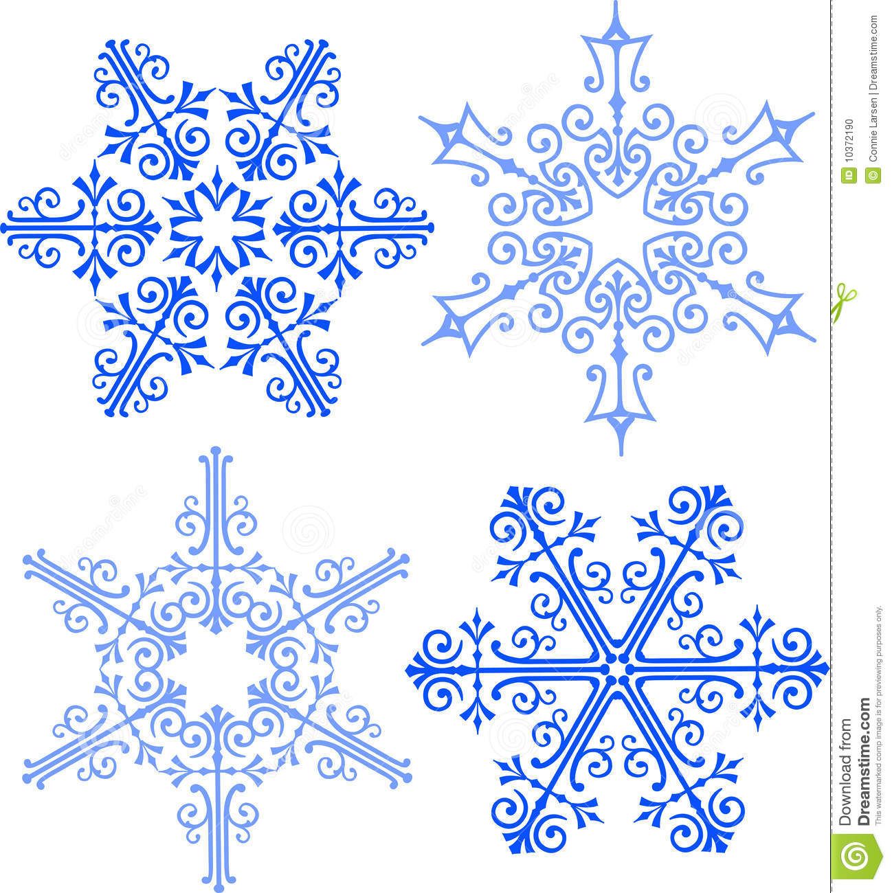 clipart snowflake fancy