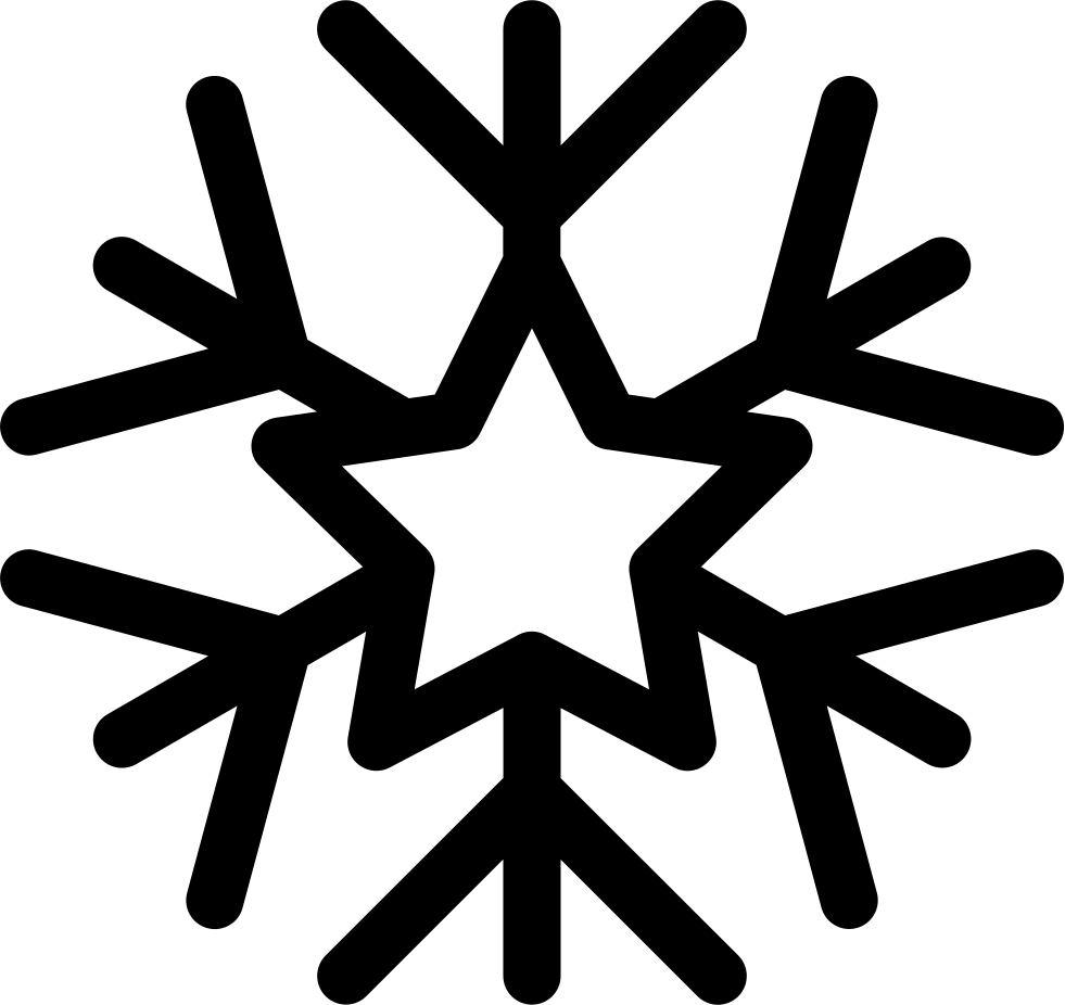 Svg png icon free. Clipart snowflake fat