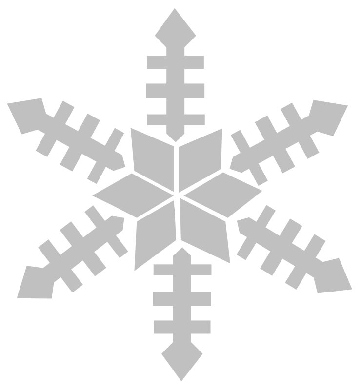 clipart snowflake frost