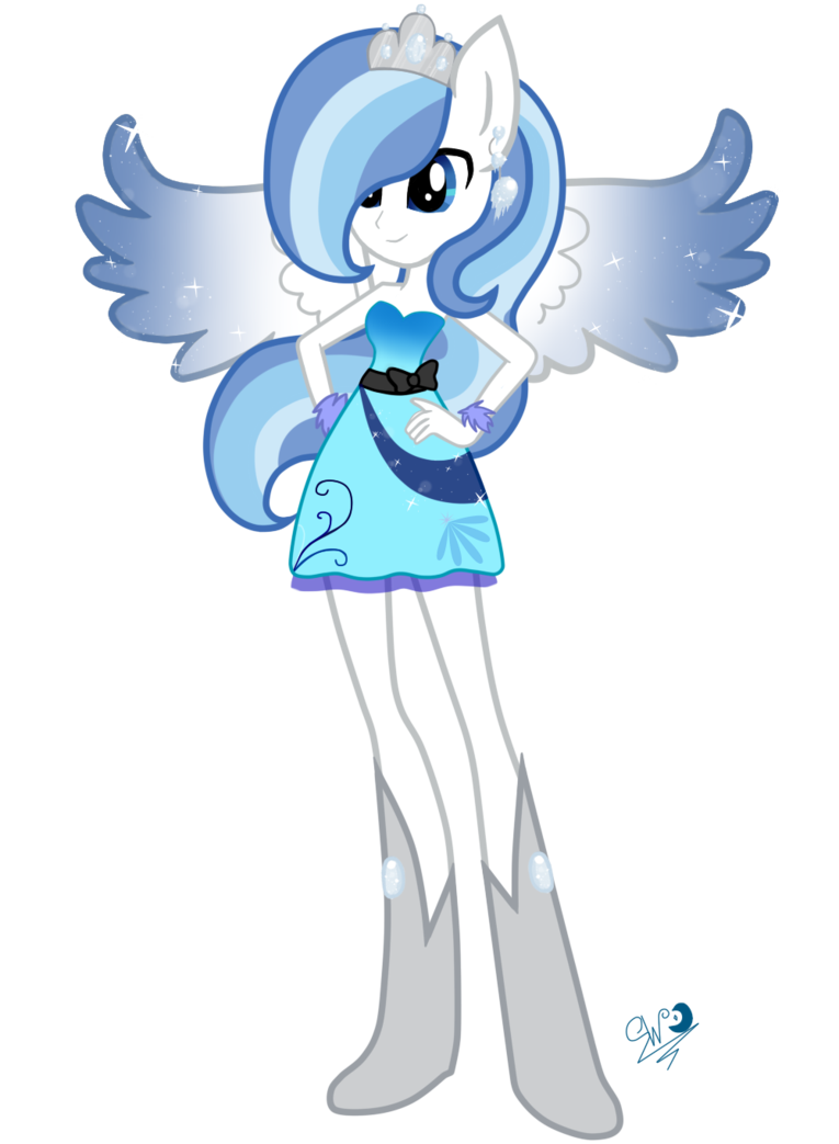 Equestria girls by on. Clipart snowflake gothic