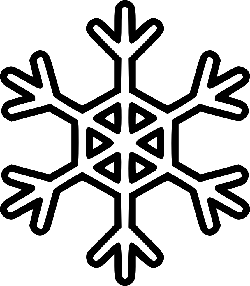 Clipart snowflake gothic. Svg png icon free