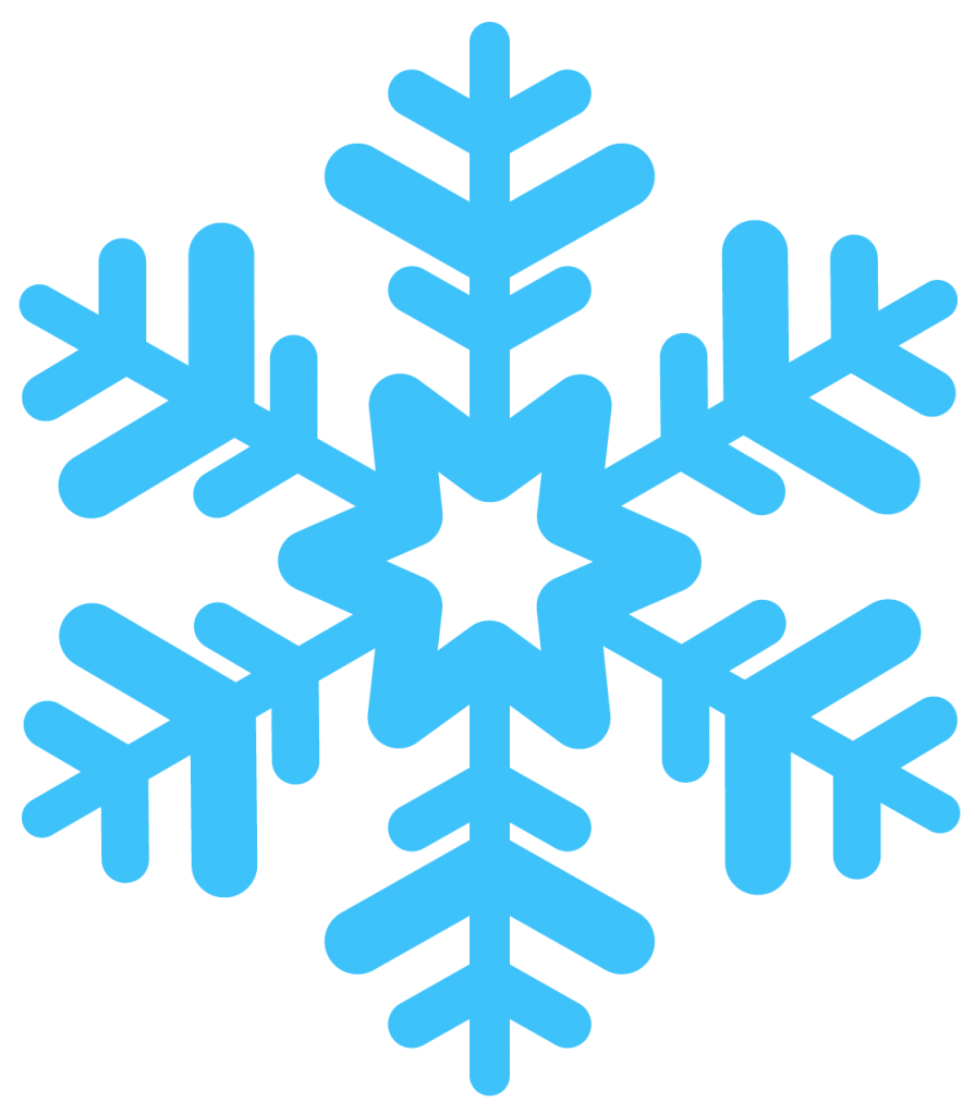 clipart snowflake logo