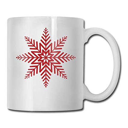 snowflake clipart mug