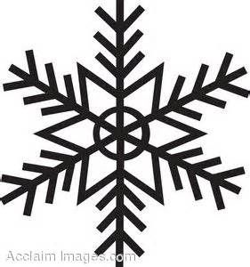 Snowflake clipart white christmas. Black and yahoo image