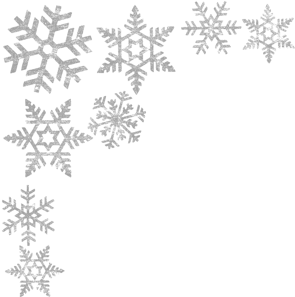  collection of white. Glitter clipart snow