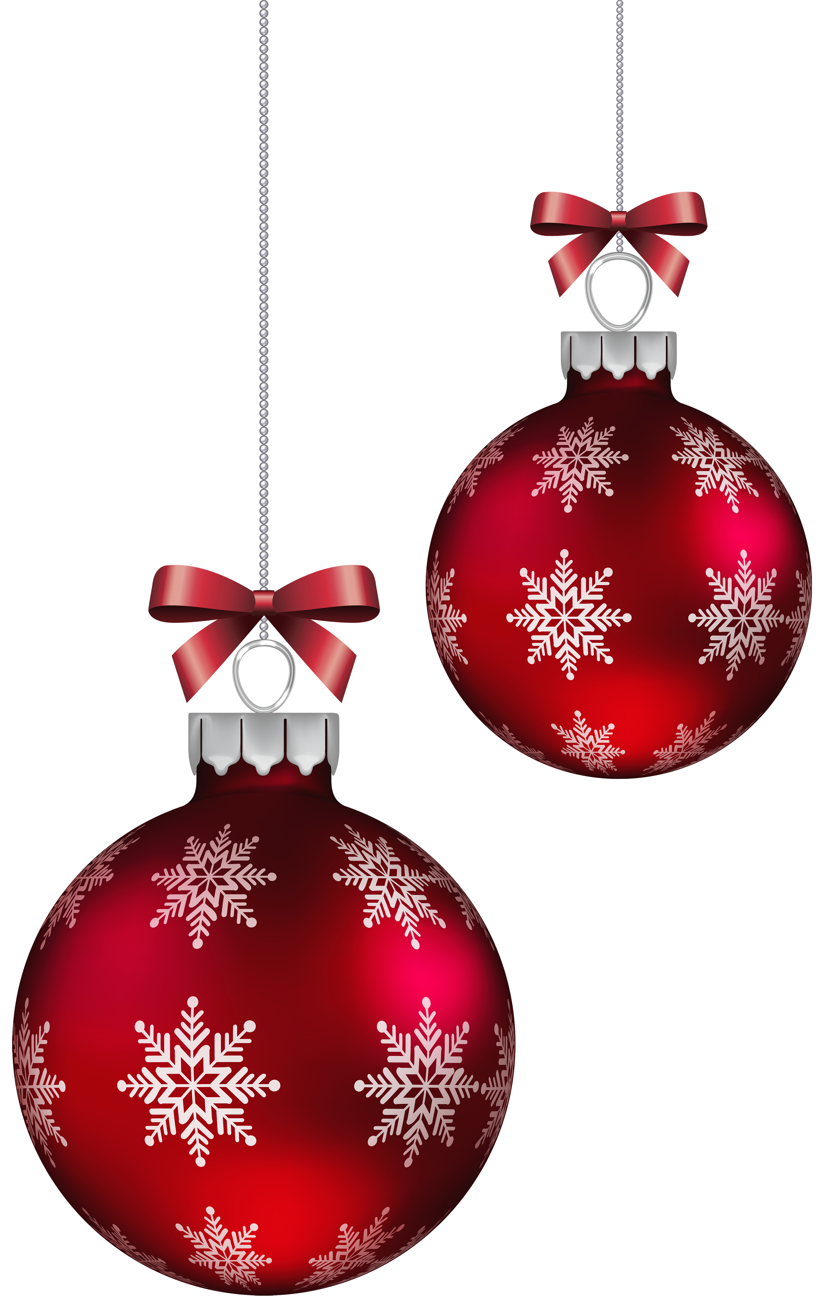 Clipart snowflake red. Christmas balls decoration png