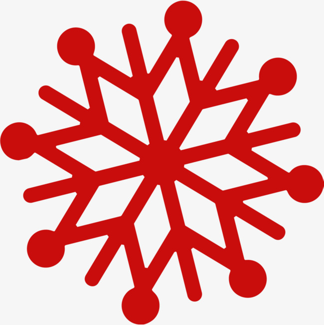 Clipart snowflake red. Free download best 