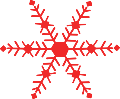 Clipart snowflake red. Free cliparts download clip