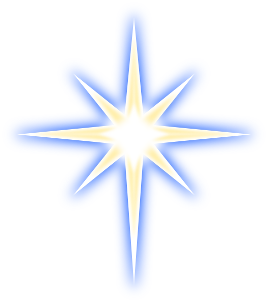 Clipart snowflake sparkle. North star clip art