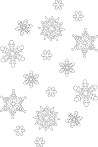 Clipart snowflake trail. Winter basics camel coat