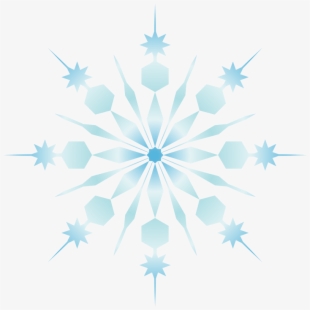 icicle clipart blue snowflake