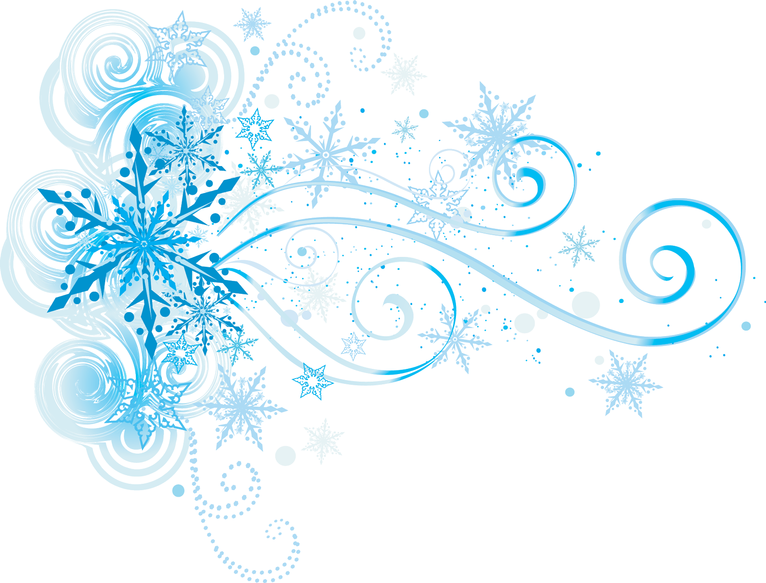 Garland clipart snow. Snowflakes png images transparent